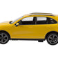 Masina cu telecomanda porsche cayenne turbo galben cu scara 1 la 14