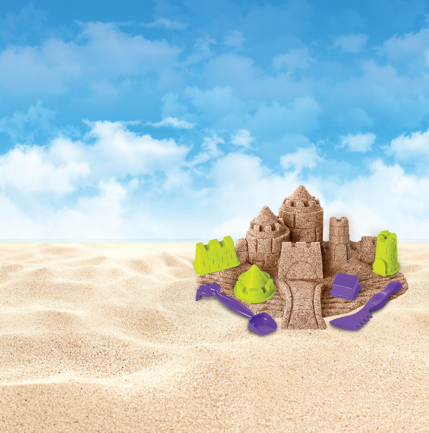 Set kinetic sand o zi la plaja