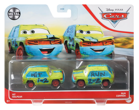 Cars3 set 2 masinute metalice hit golpear si run corrida