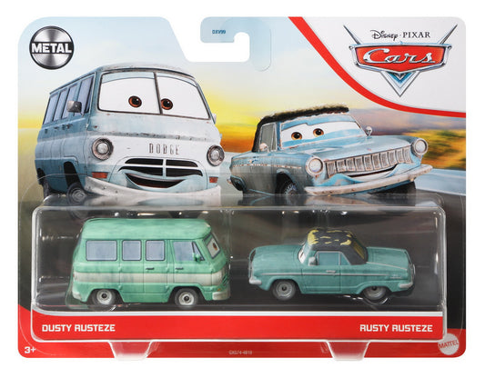 Cars3 set 2 masinute metalice dusty rusteze si rusty rusteze