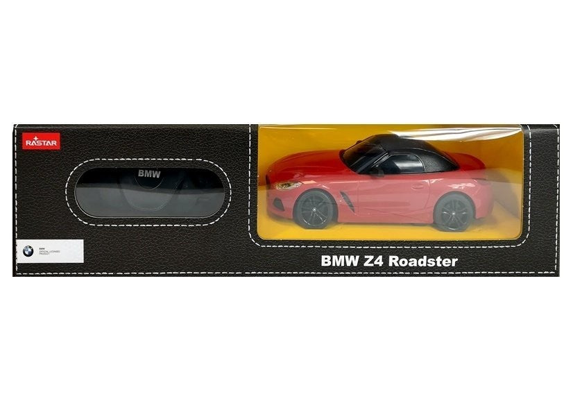 Masina cu telecomanda bmw z4 roadster rosu scara 1 la 18