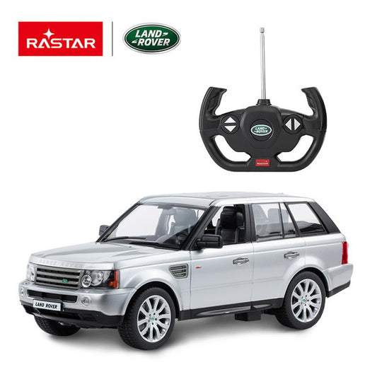 Masina cu telecomanda range rover sport argintiu cu scara 1 la 14