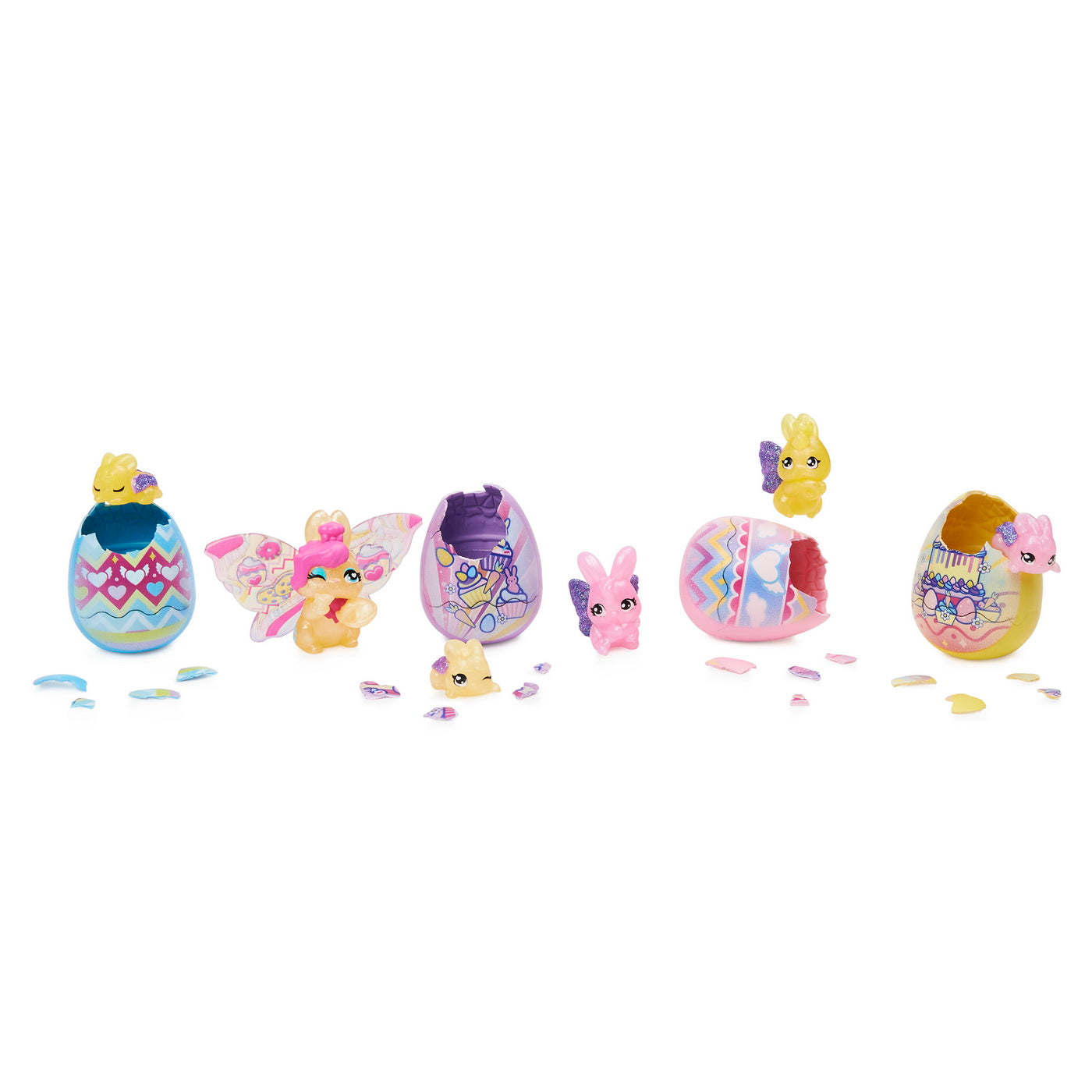 Hatchimals figurine in cos de primavara