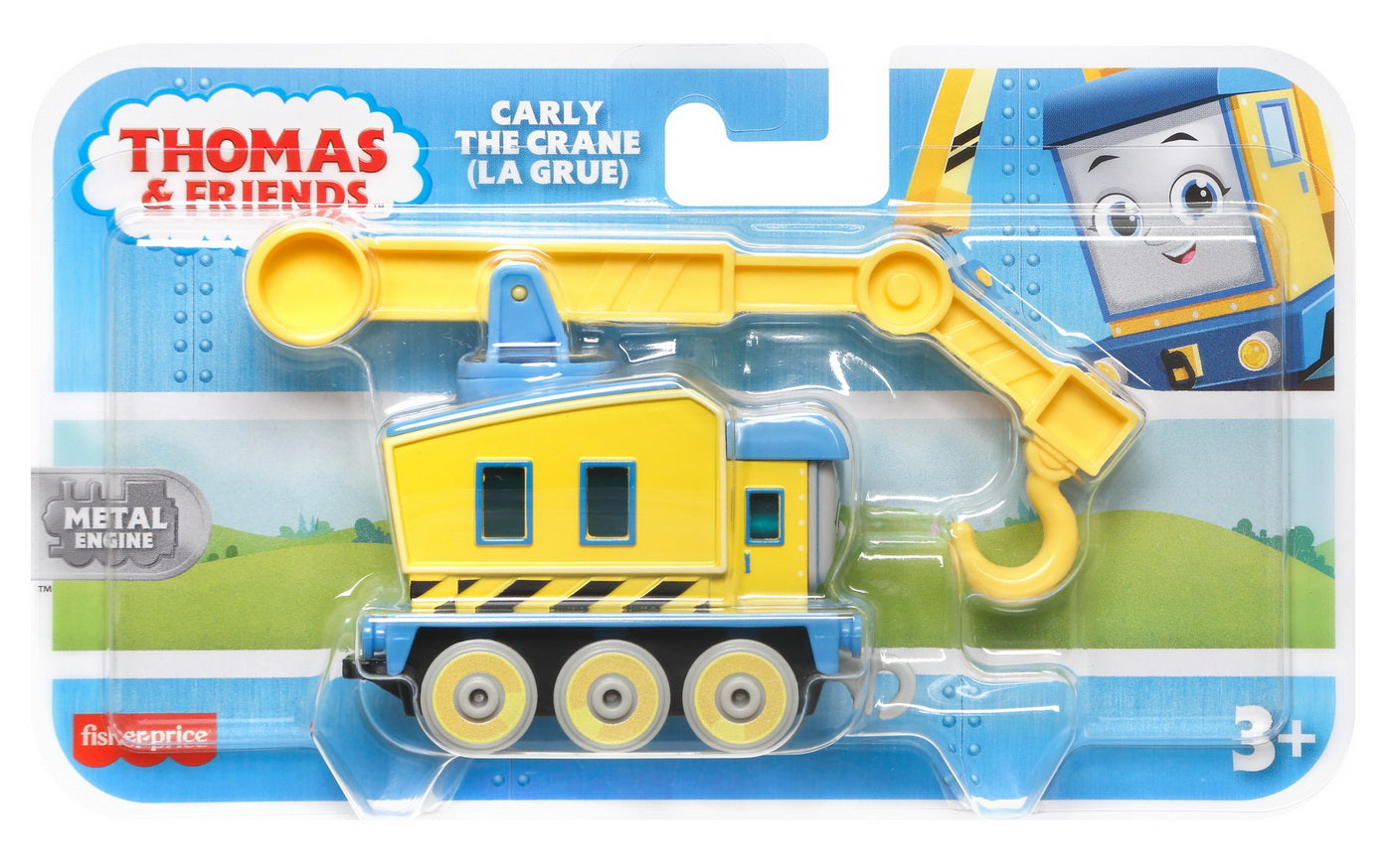 Thomas locomotiva cu vagon push along carly