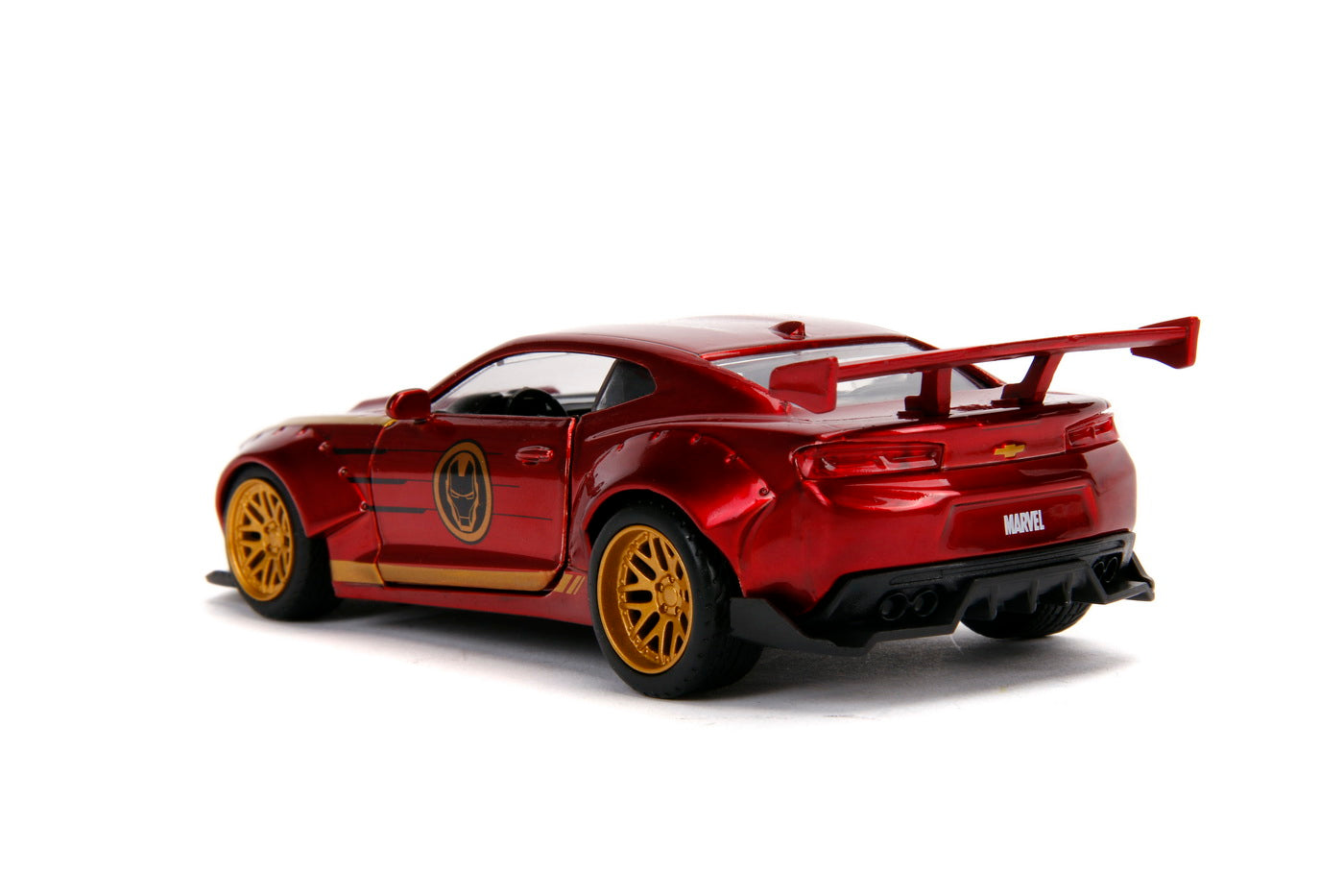 Masinuta metalica iron man 2016 chevy camaro ss scara 1 la 32