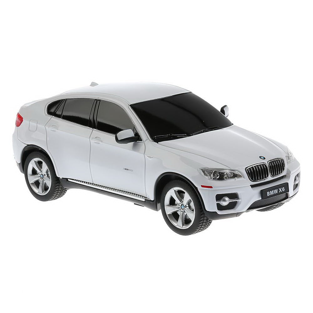 Masina cu telecomanda bmw x6 alb cu scara 1 la 24