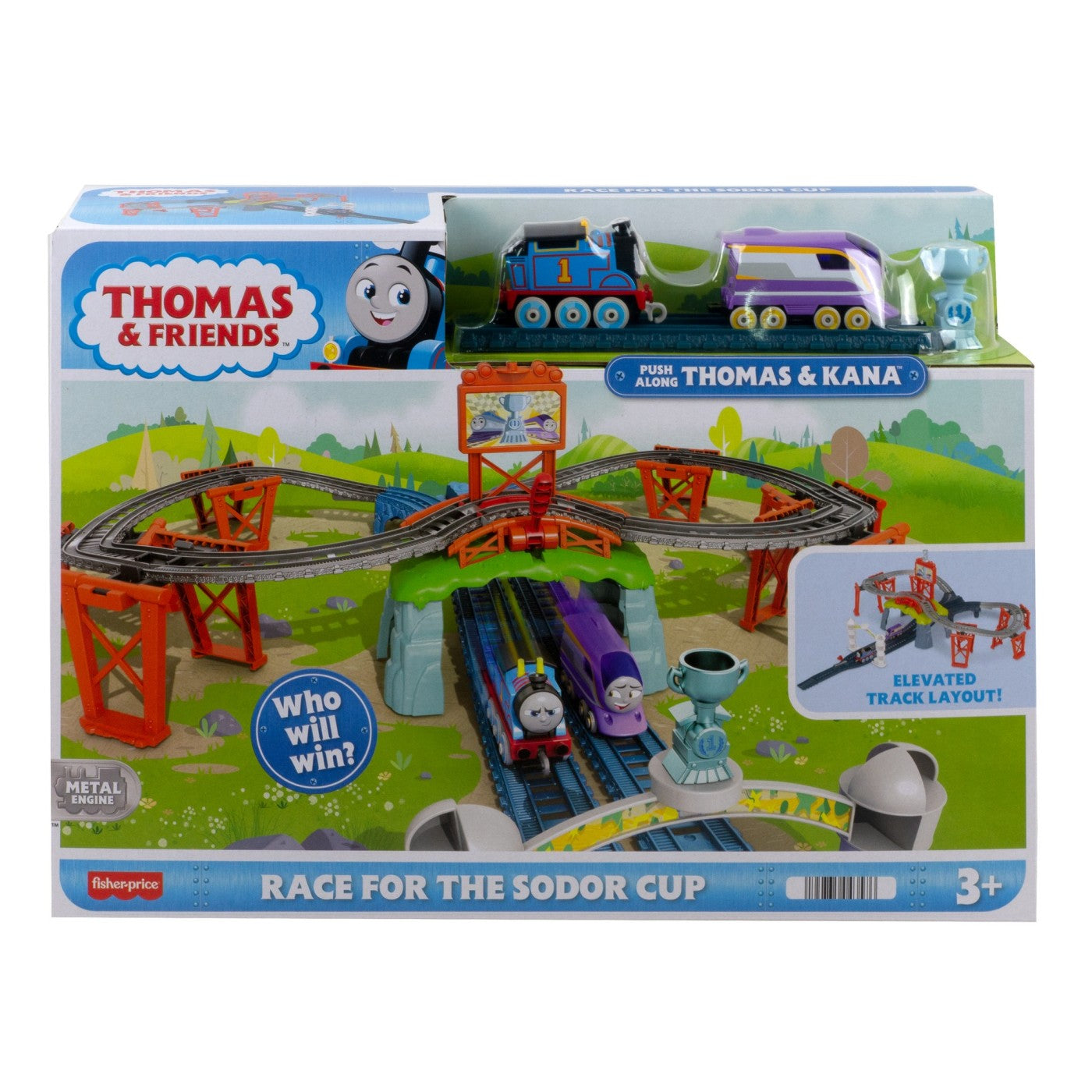 Thomas set de joaca motorizat cursa sodor