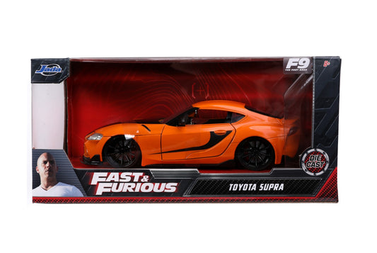 Fast and furious 2020 masinuta metalica toyota supra scara 1:24