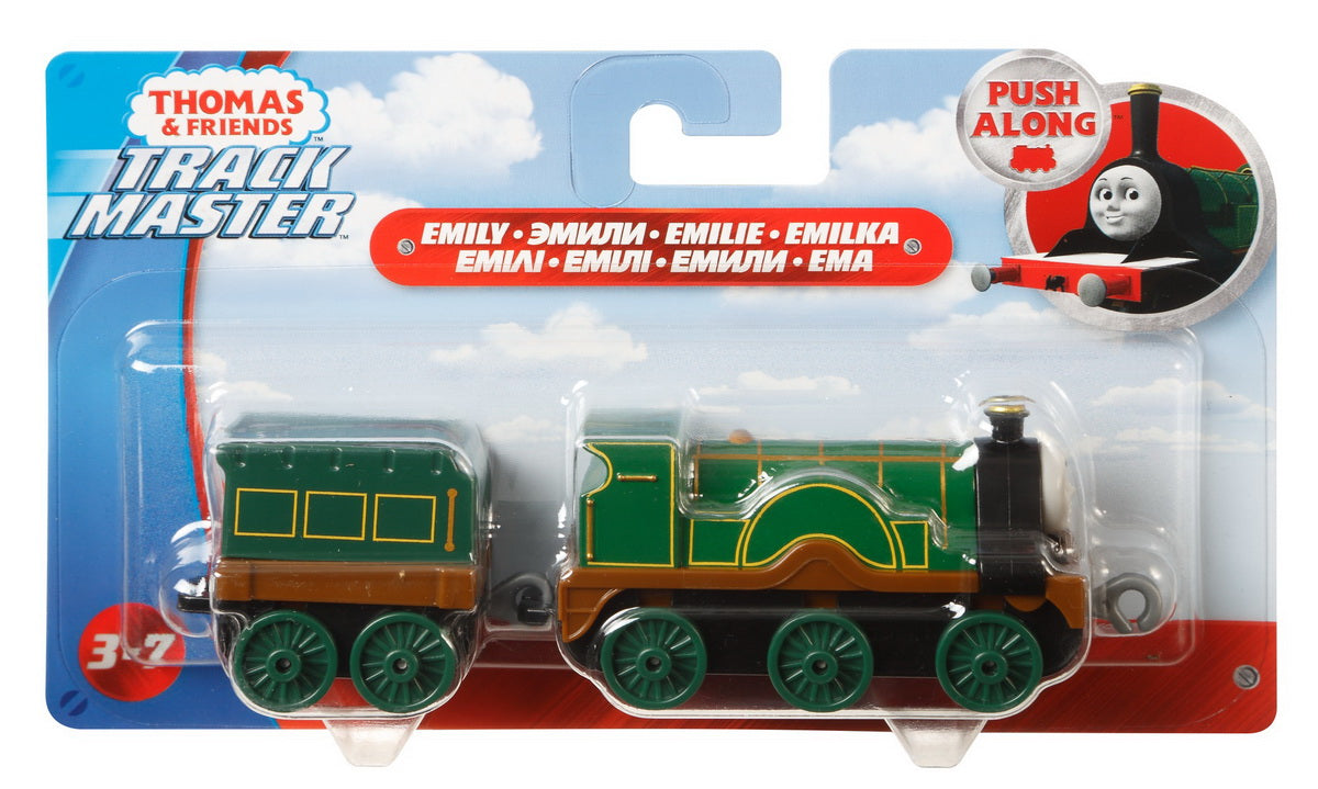 Thomas locomotiva cu vagon push along emily