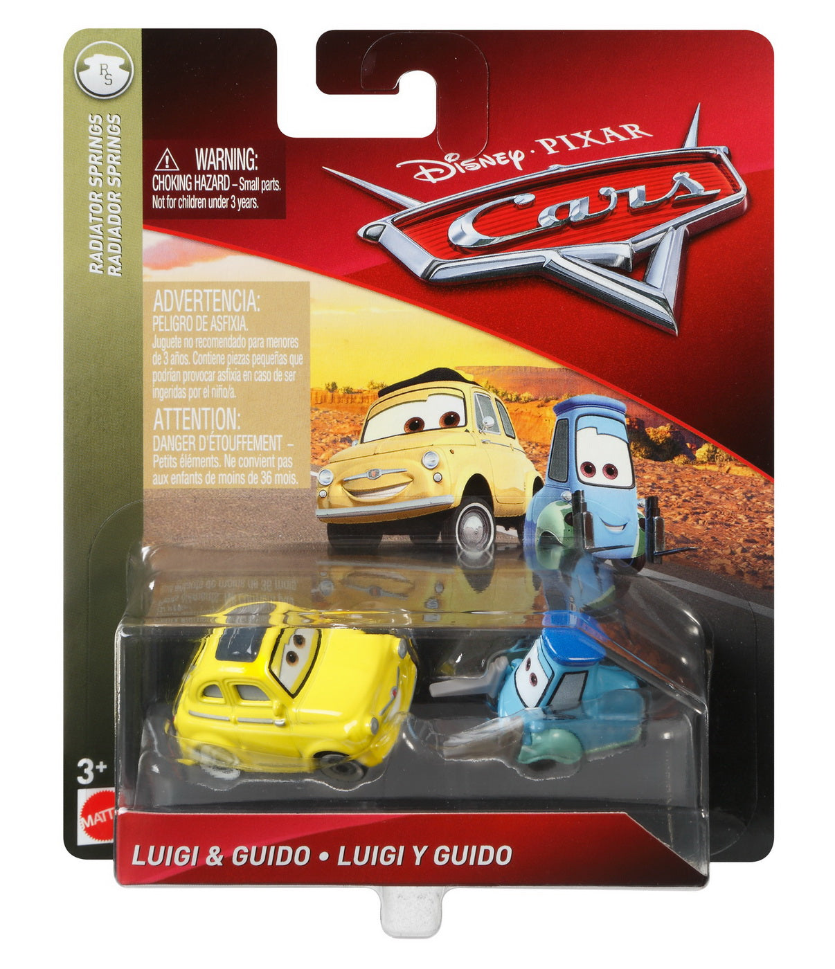 Masinute metalice cars3 personajele luigi si guido