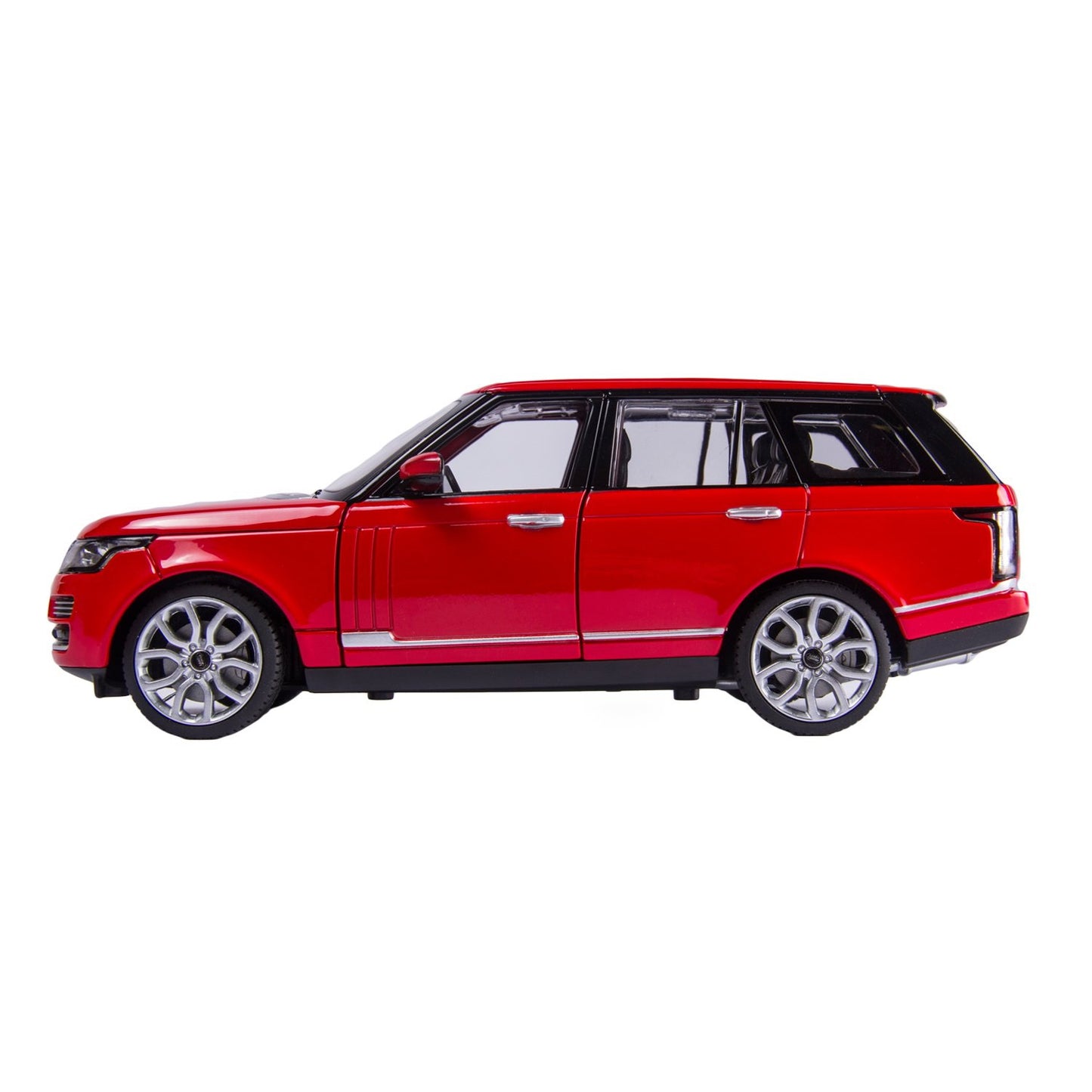 Masinuta metalica range rover rosu scara 1 la 24