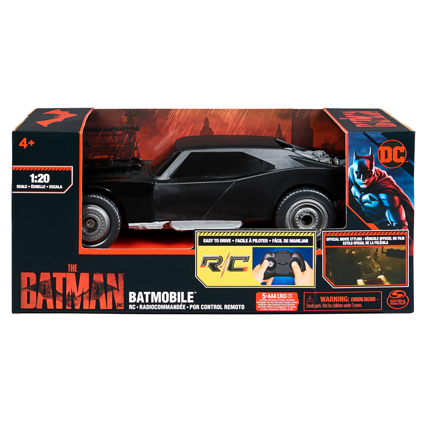 Batman film masina lui batman rc scara 1:20