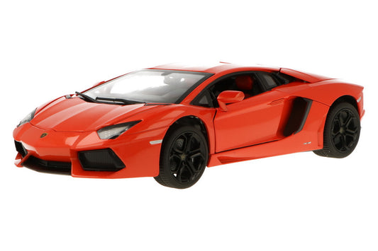 Masinuta metalica lamborghini aventador lp700 portocaliu scara 1 la 18