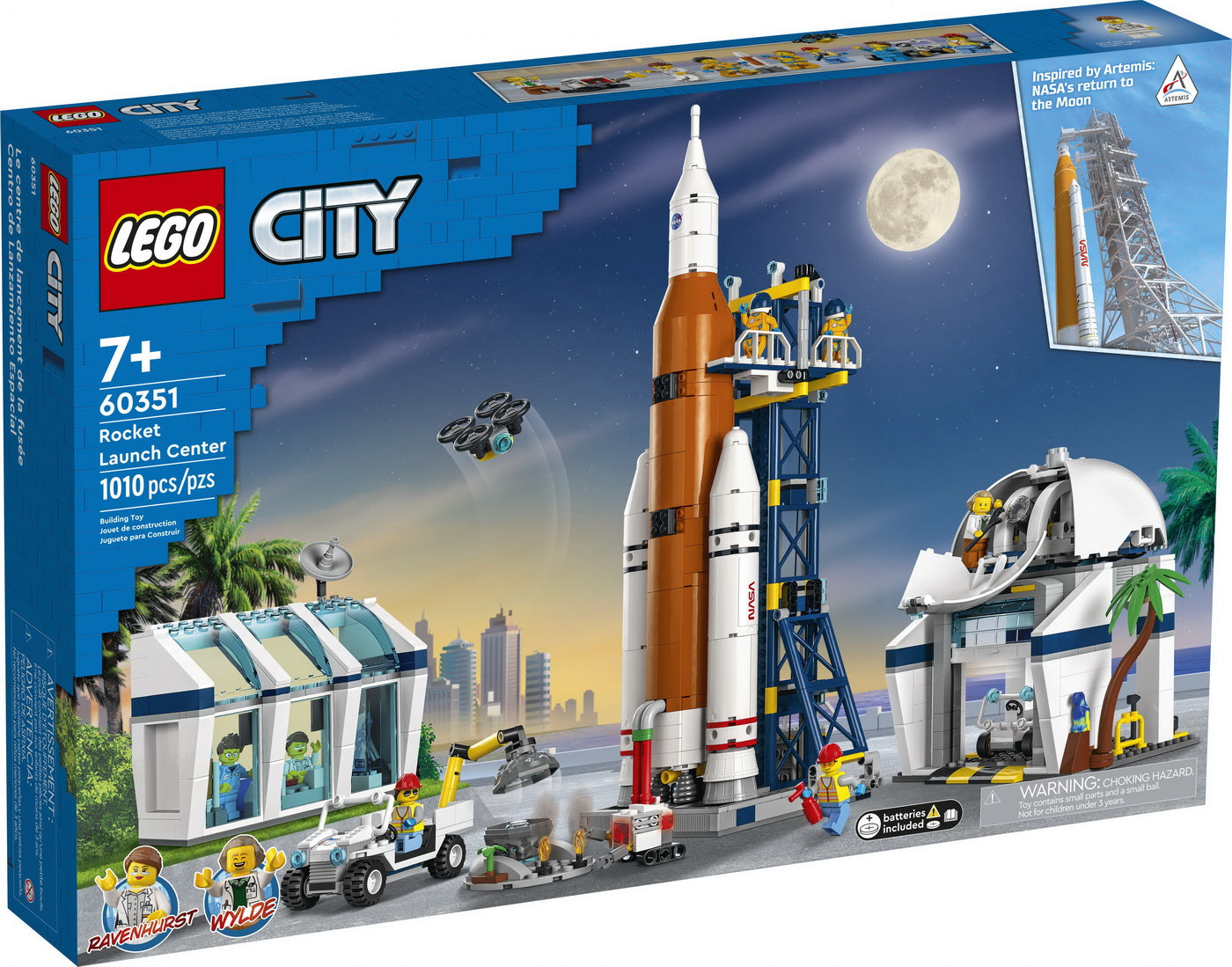 Lego city centrul de lansare al rachetelor 60351