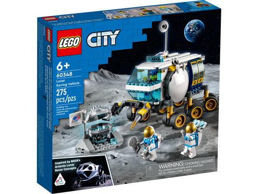 Lego city vehicul de recunoastere selenara 60348