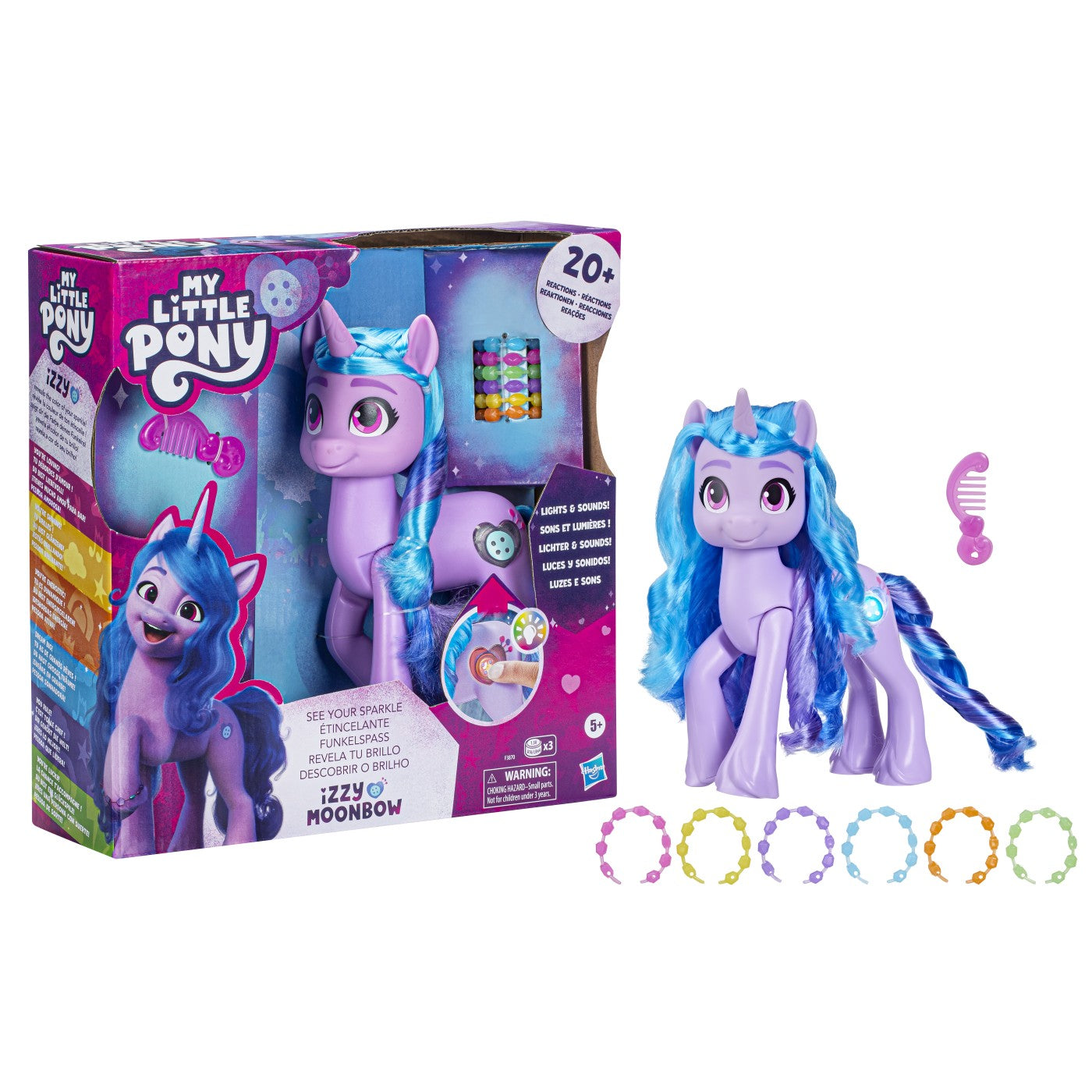 My little pony see your sparkle figurina izzy moonbow 15cm