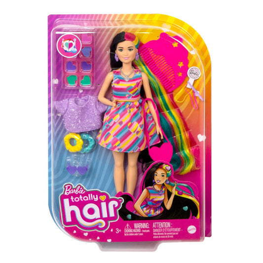 Barbie totally hair papusa barbie bruneta