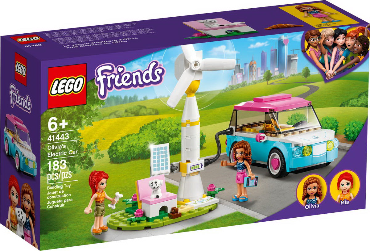 Lego friends masina electrica a oliviei 41443