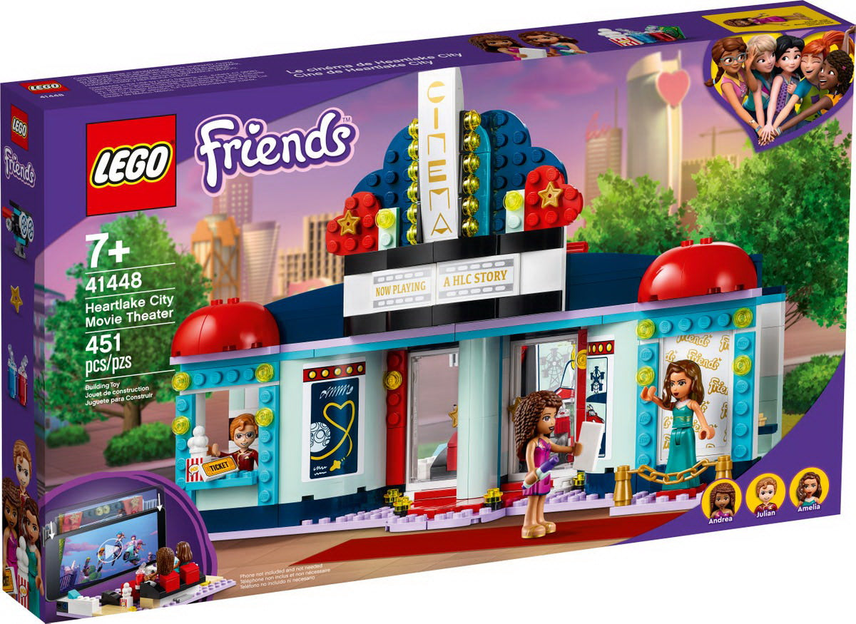 Lego friends cinematograful din heartlake city 41448