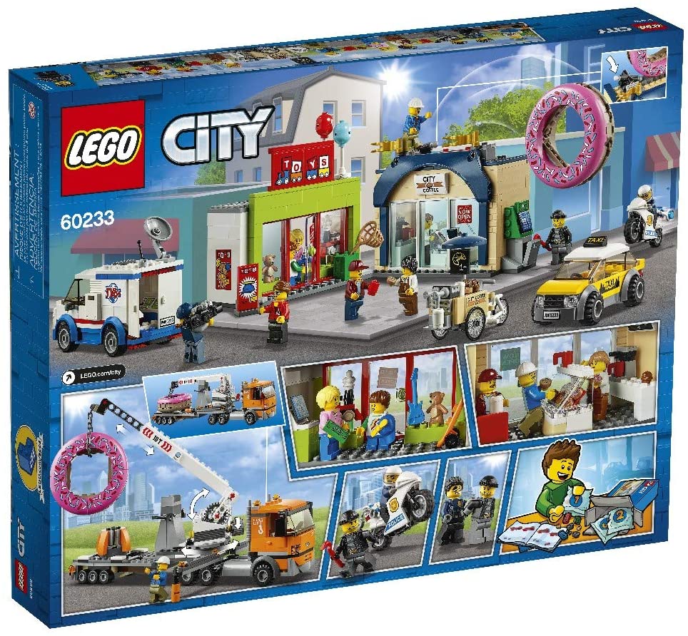 Lego city deschiderea magazinului de gogosi