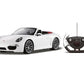 Masina cu telecomanda porsche carrera s alb cu scara 1 la 12