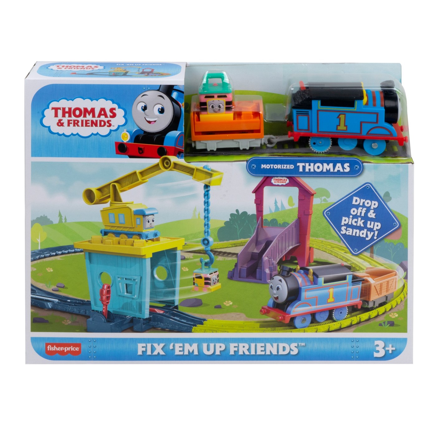 Thomas set de joaca motorizat carly si sandy