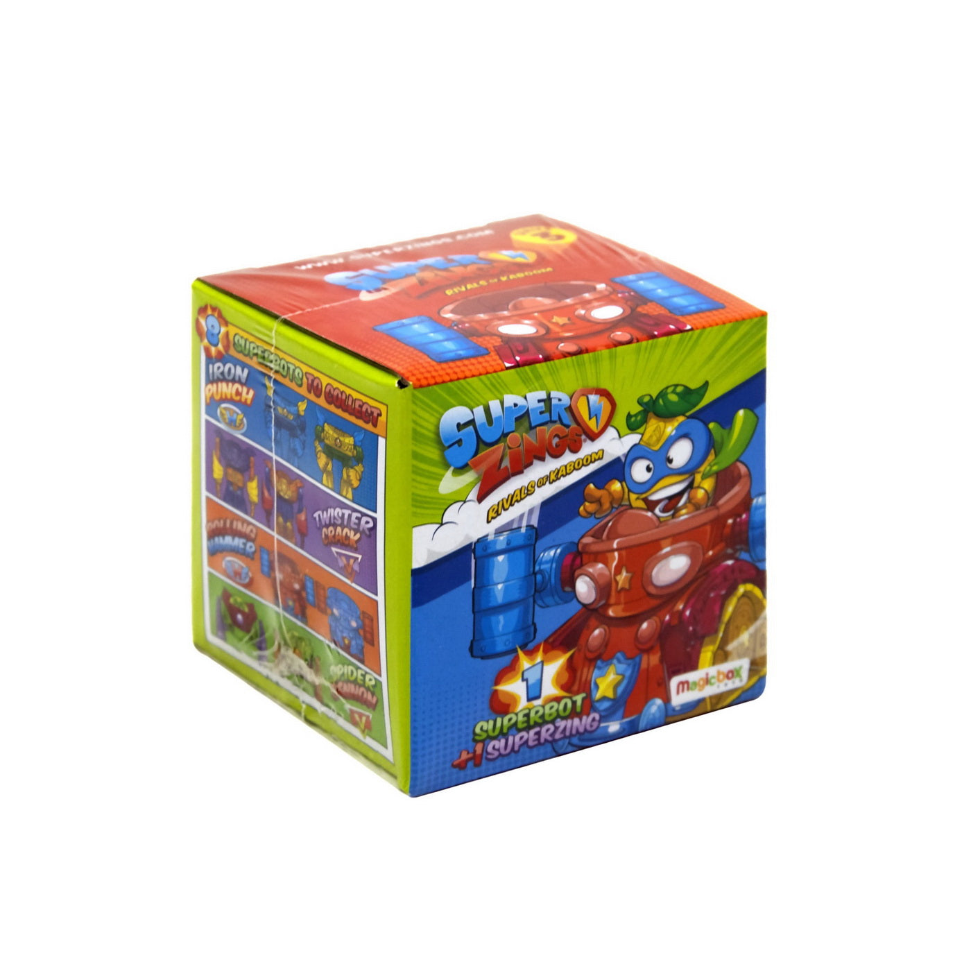 Superzings 3 superbot rolling hammer rosu