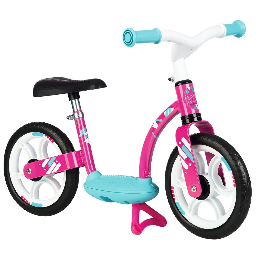 Bicicleta fara pedale Smoby Comfort pink