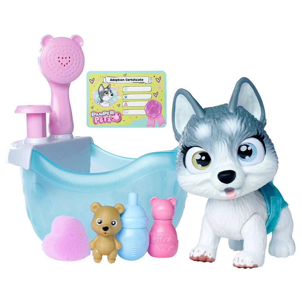 Jucarie Simba Caine Pamper Petz Bathtub cu accesorii